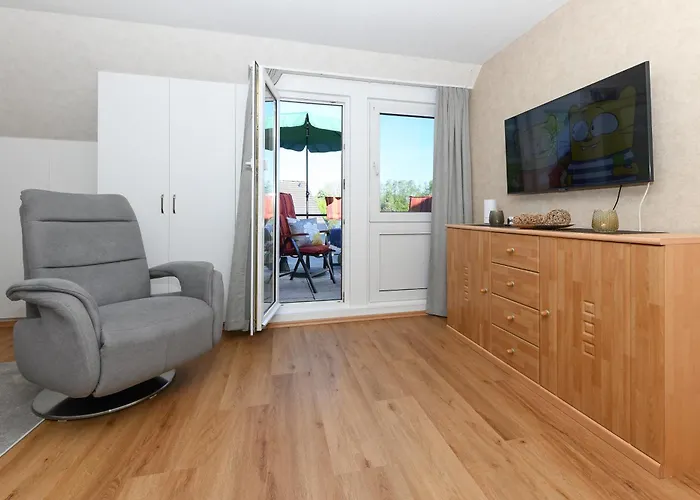 Haus Wiesen- Und Waldblick Apartman Esens